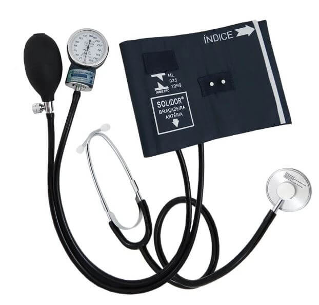 Aparelho de Pressão Aneroide Fecho Metal Est. Solidor - 1751 Aparelho de Pressão Aneroide Fecho Metal Est. Solidor - 1751